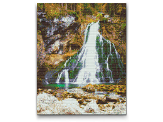 Diamond Painting - Golling-vandfaldet - Østrig