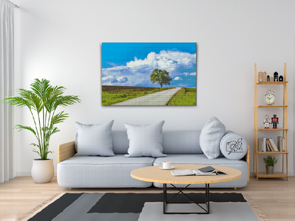 Diamond Painting - Forladt træ