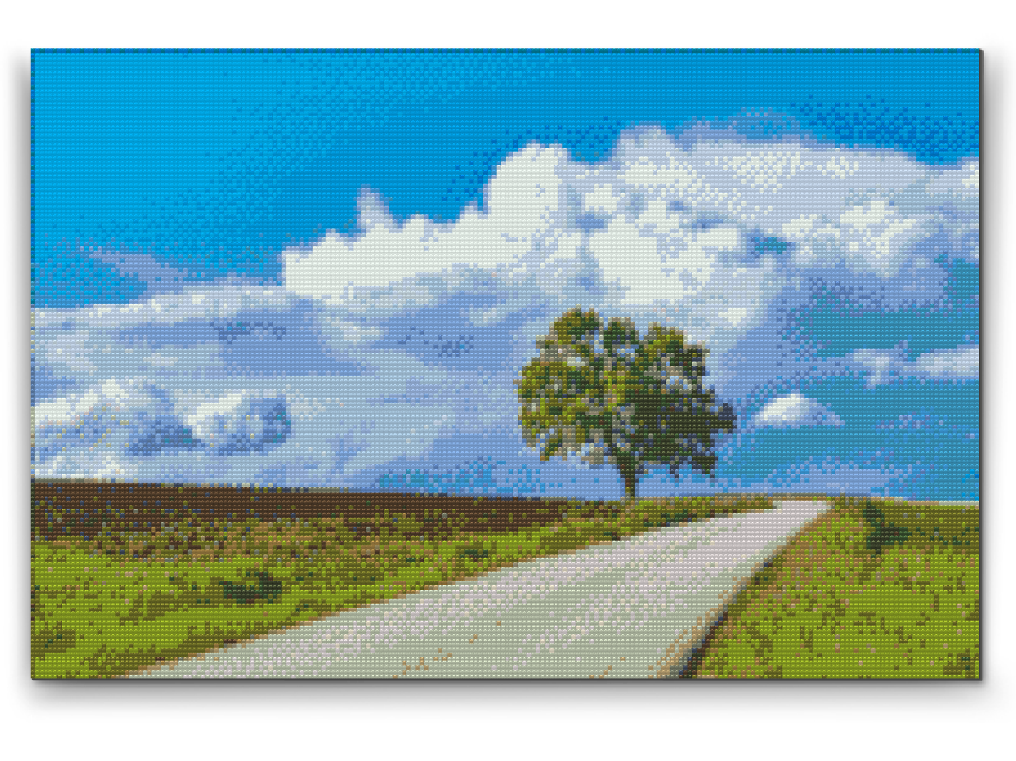 Diamond Painting - Forladt træ