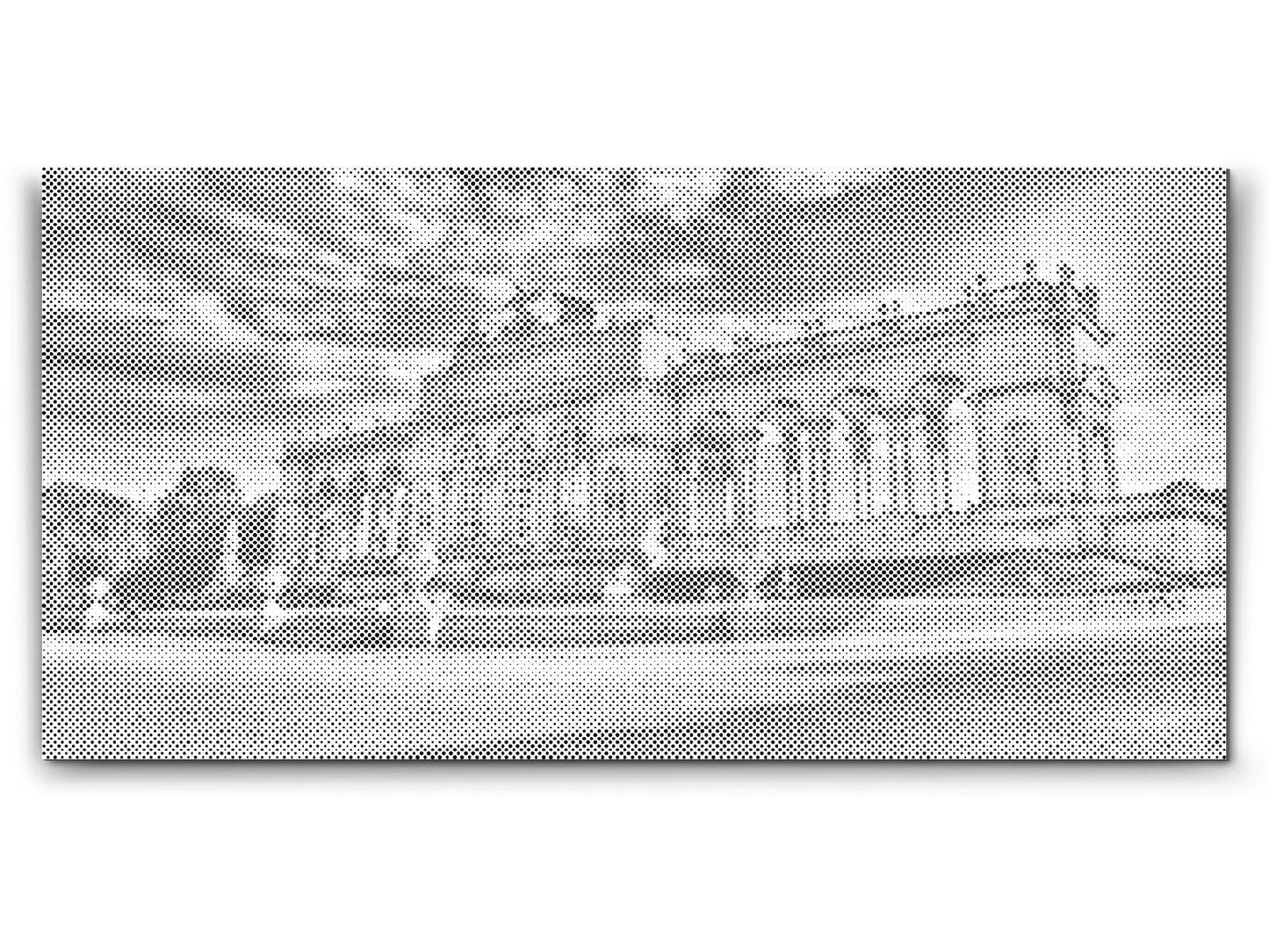 Mal-med-prikker -  Schönbrunn Slot, Gloriette - Østrig