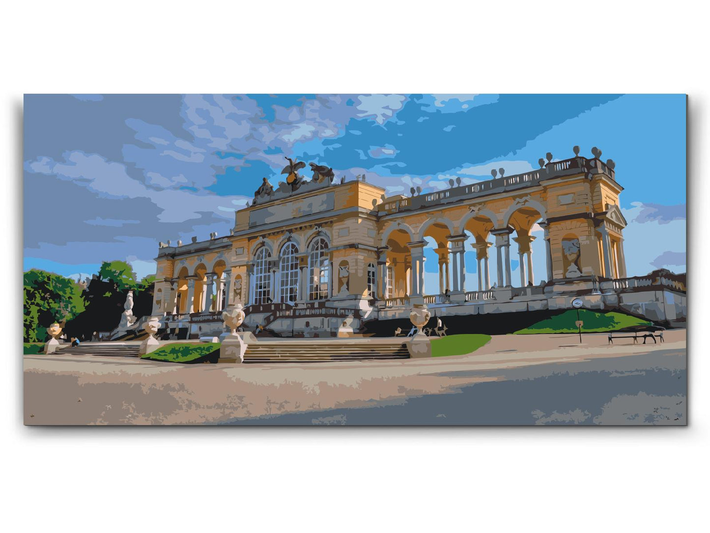 Paint by Numbers - Schönbrunn Slot, Gloriette - Østrig