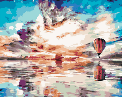 Paint by Numbers - Ballonflyvning
