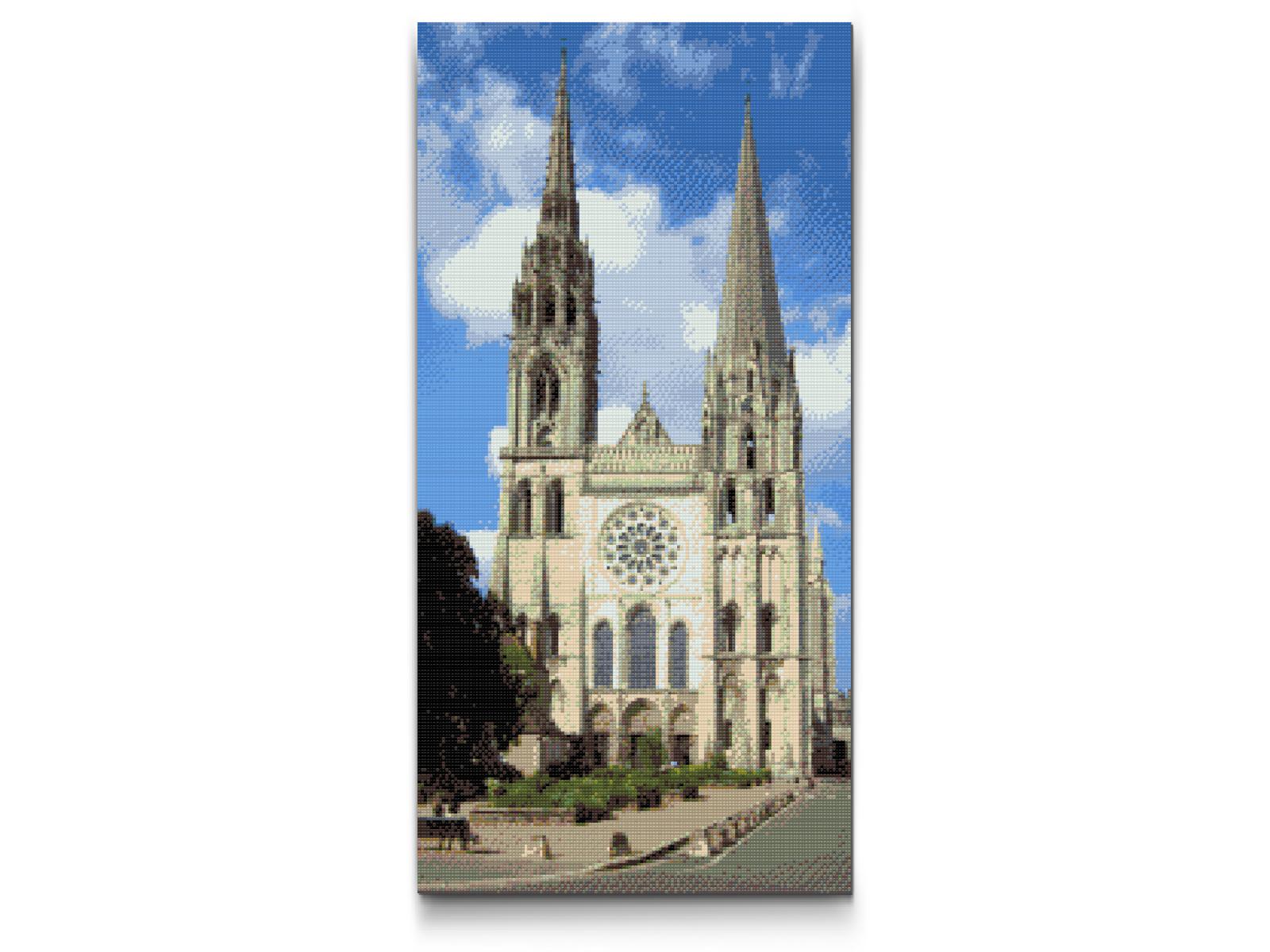 Diamond Painting - Katedral i Chartres – Frankrig