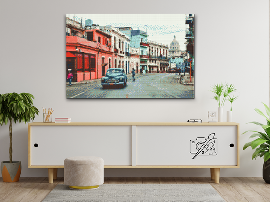 Diamond Painting - Gamle Havana