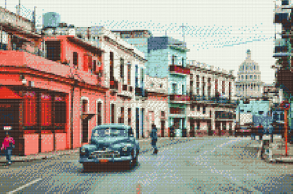 Diamond Painting - Gamle Havana