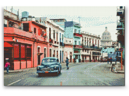 Diamond Painting - Gamle Havana