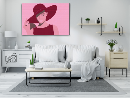 Diamond Painting - Lilla Hat