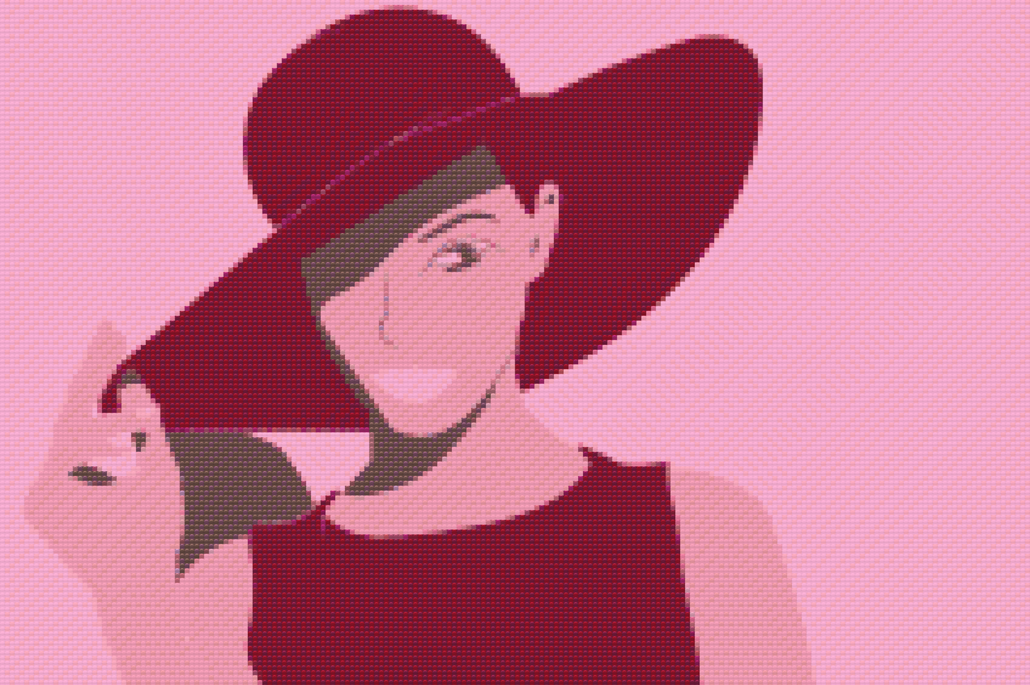 Diamond Painting - Lilla Hat