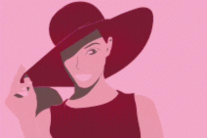 Diamond Painting - Lilla Hat