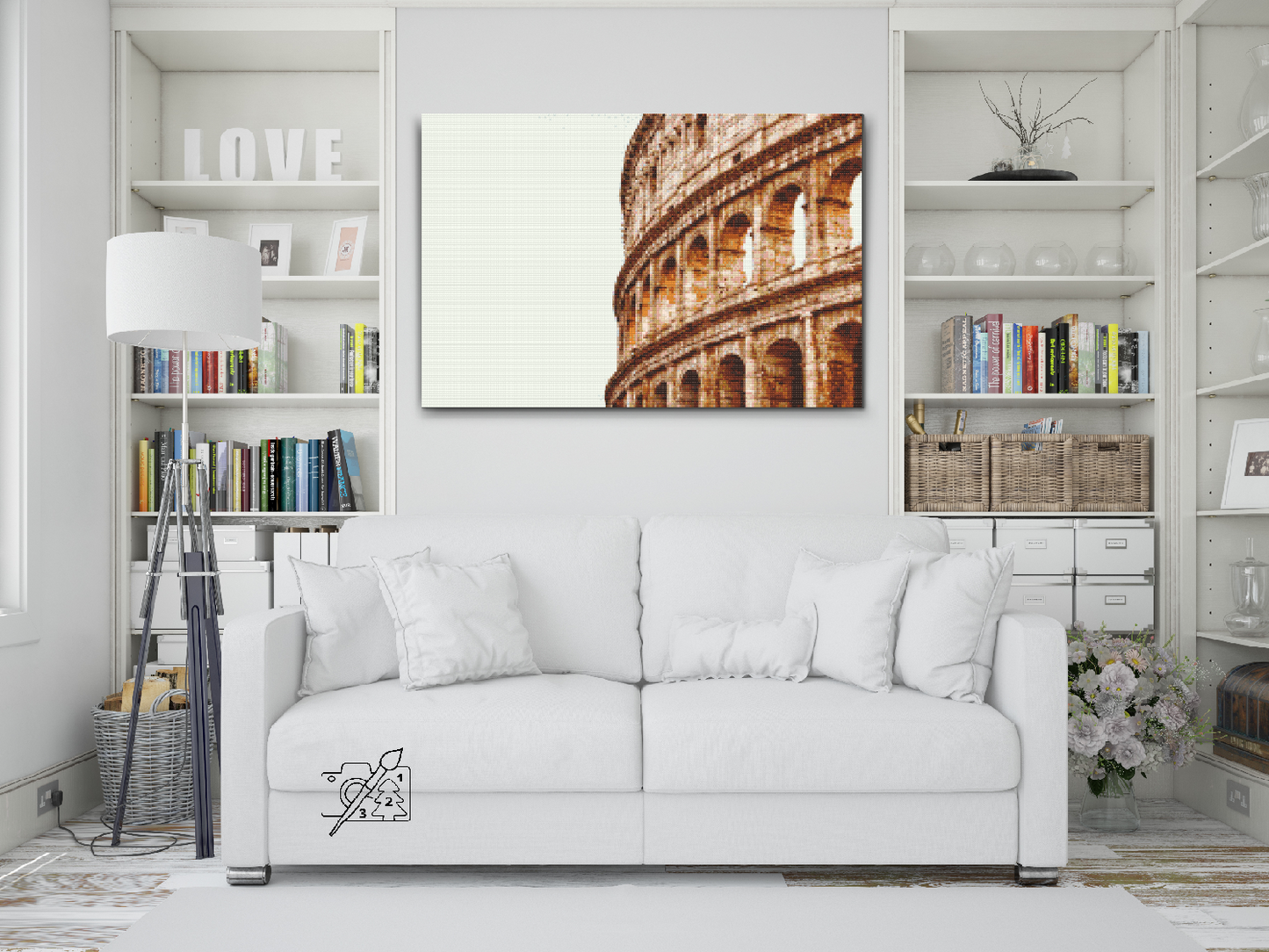 Diamond Painting - Rom - Colosseum 2