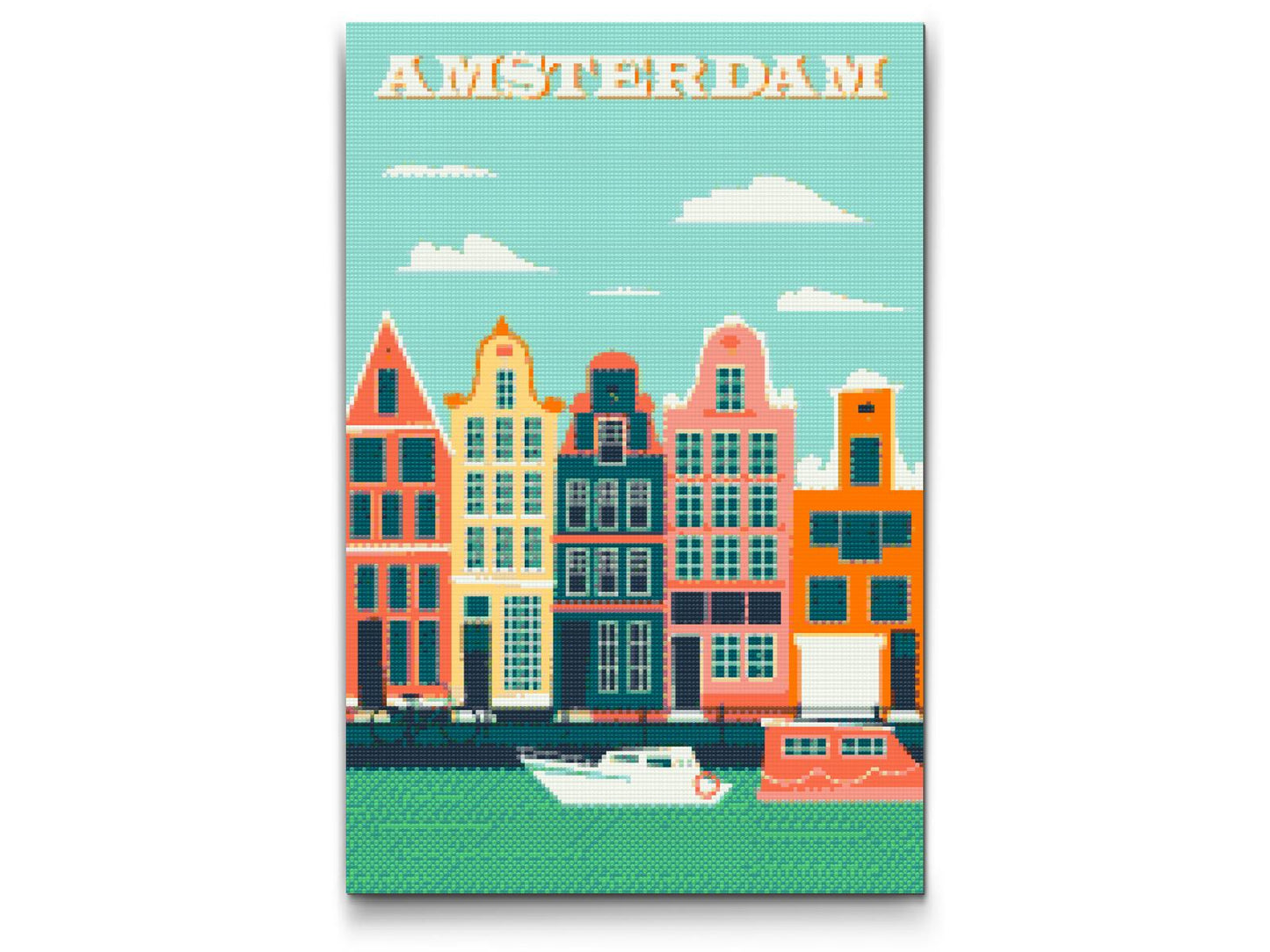 Diamond Painting - Plakat Amsterdam