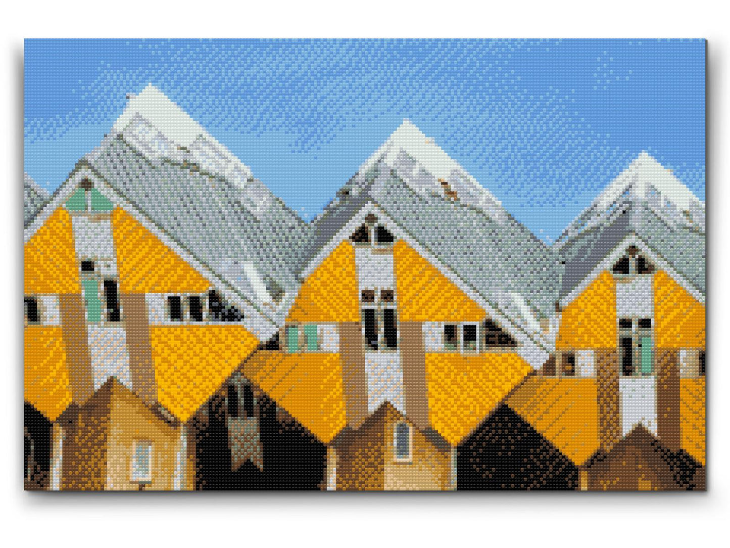 Diamond Painting - Kijk-Kubus, Rotterdam - Holland