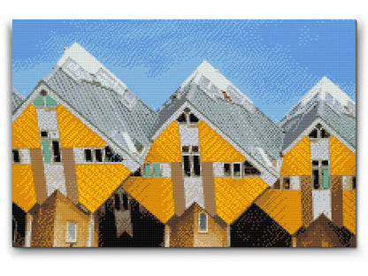 Diamond Painting - Kijk-Kubus, Rotterdam - Holland