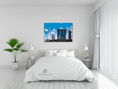 Paint by Numbers - Erasmusbroen, Rotterdam - Holland