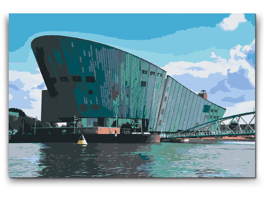 Paint by Numbers - Nemo-museet, Amsterdam - Holland