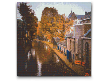 Diamond Painting - Efterår i Utrecht - Holland