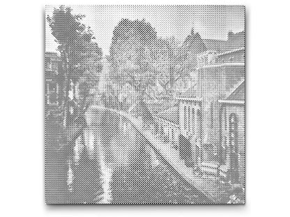 Mal-med-prikker -  Efterår i Utrecht - Holland