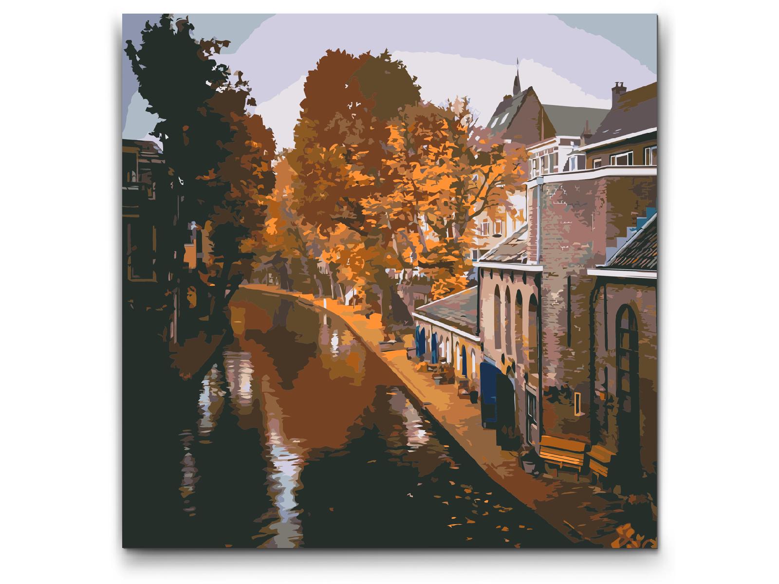 Paint by Numbers - Efterår i Utrecht - Holland