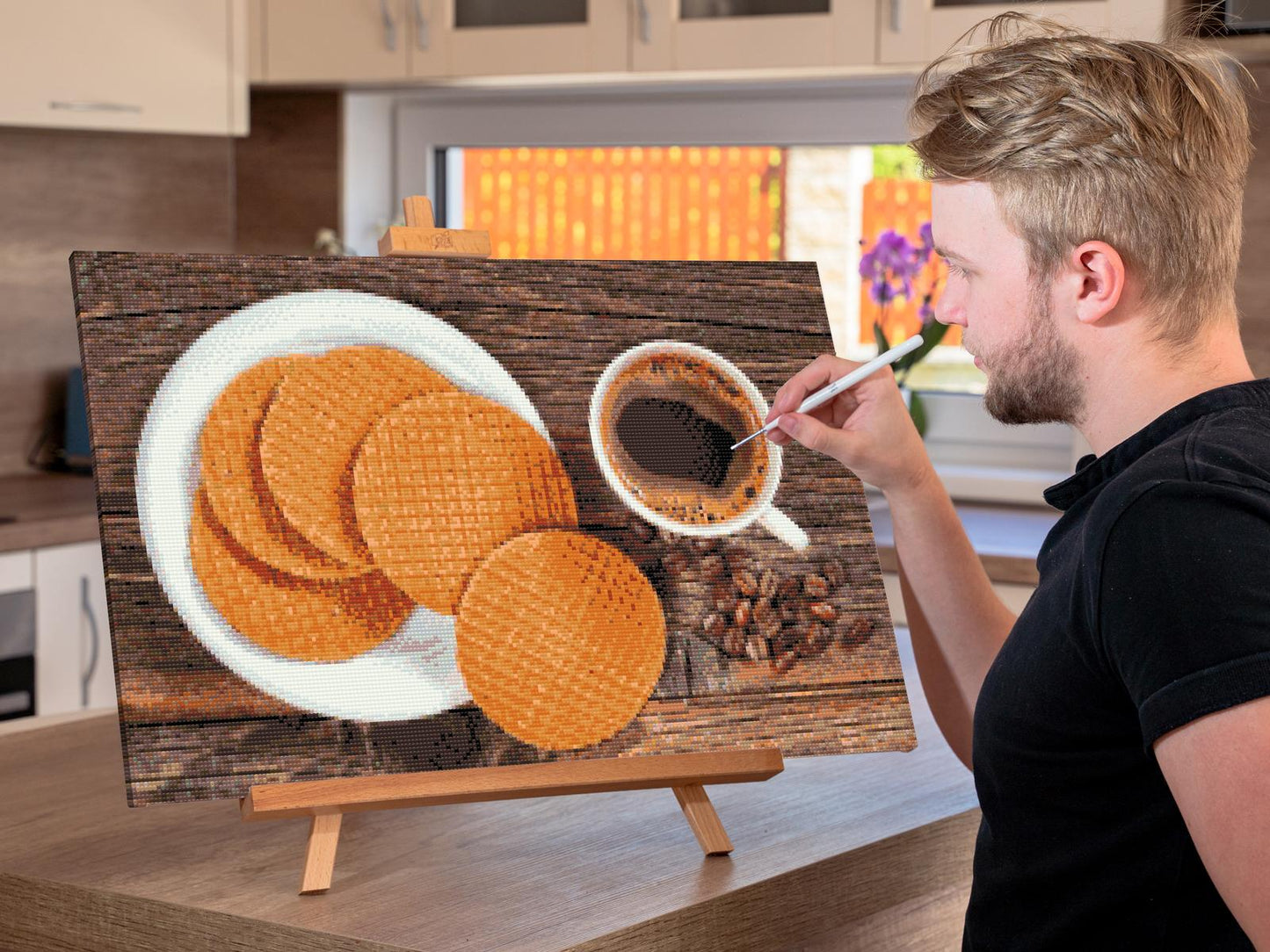 Diamond Painting - Stroopwafel