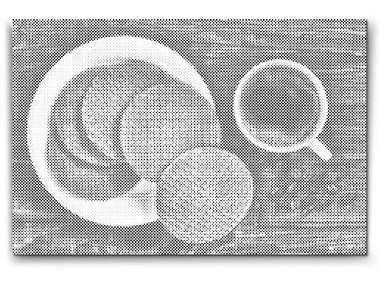 Mal-med-prikker -  Stroopwafel