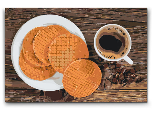 Paint by Numbers - Stroopwafel
