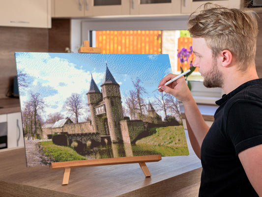 Diamond Painting - de Haar Slot - Nederlandene