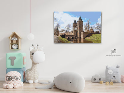 Paint by Numbers - de Haar Slot - Nederlandene