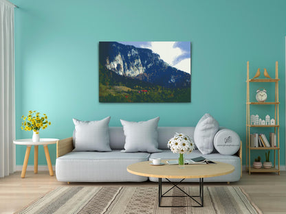 Diamond Painting - Farverigt landskab – Slovenien