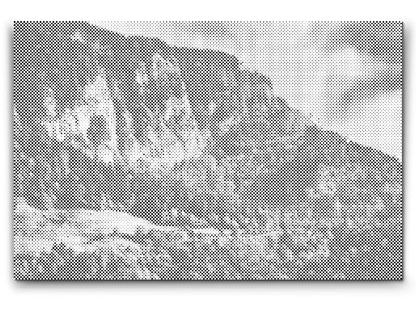 Mal-med-prikker -  Farverigt landskab – Slovenien