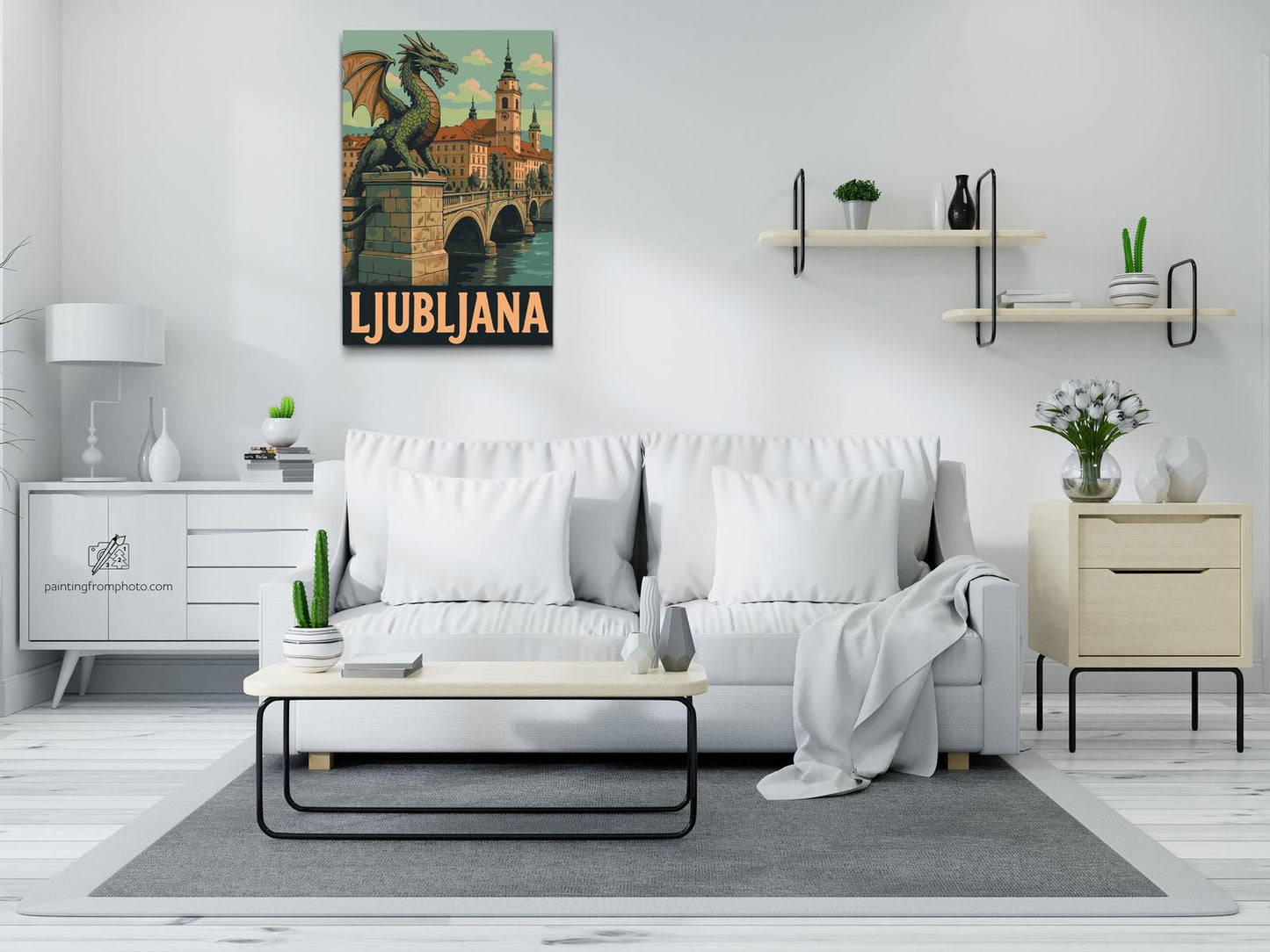 Paint by Numbers - Ljubljana-plakat