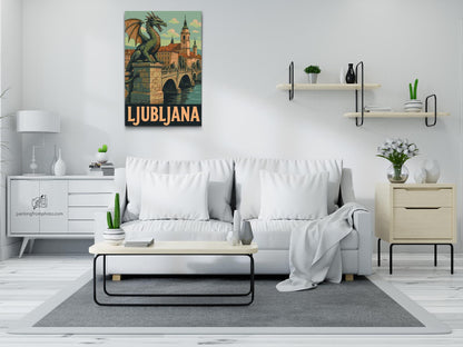 Paint by Numbers - Ljubljana-plakat