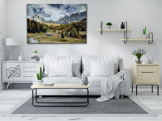 Diamond Painting - Dolomitterne 2