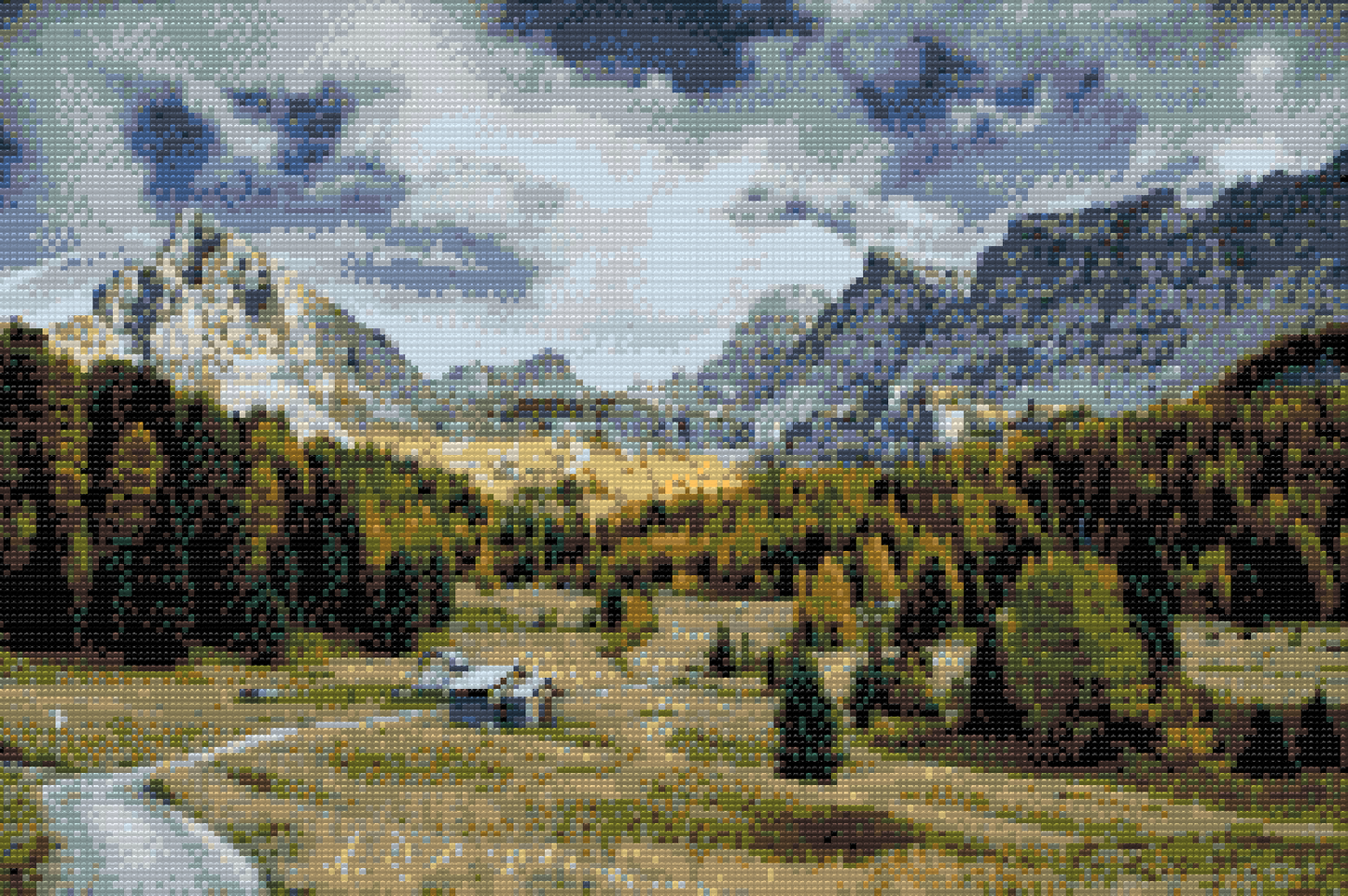 Diamond Painting - Dolomitterne 2