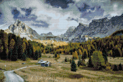 Diamond Painting - Dolomitterne 2