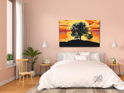 Paint by Numbers - Solnedgang