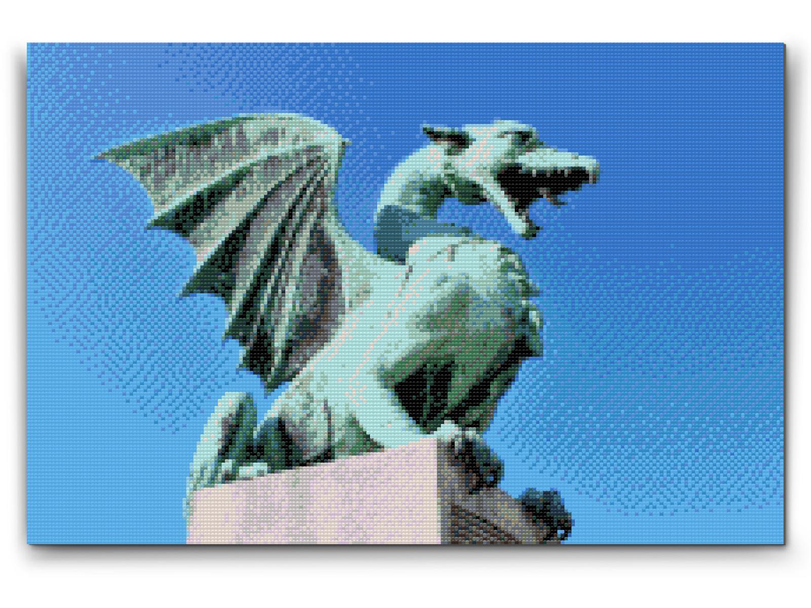 Diamond Painting - Dragebroen, Ljubljana – Slovenien