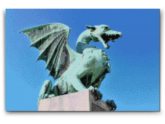 Diamond Painting - Dragebroen, Ljubljana – Slovenien