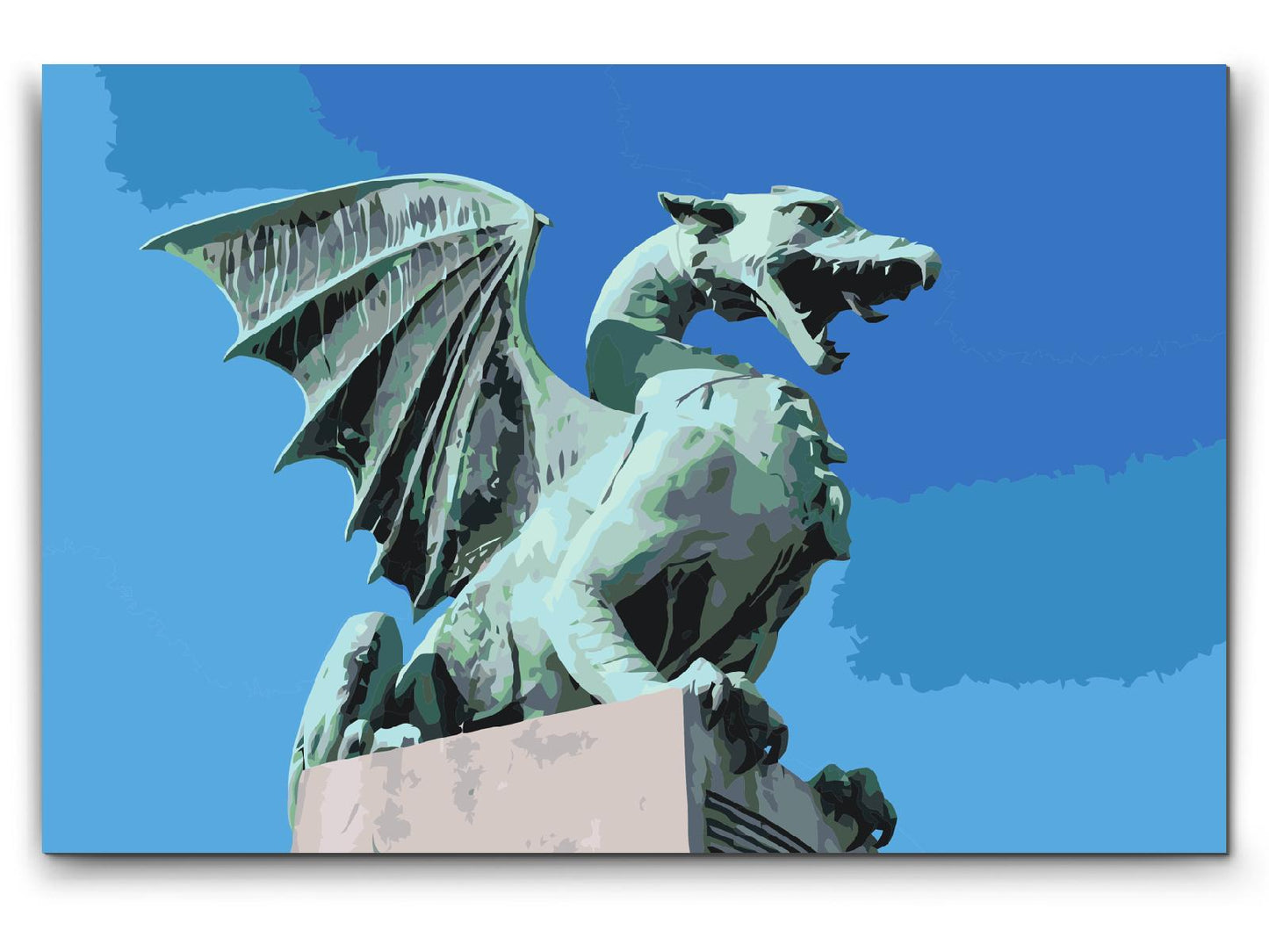 Paint by Numbers - Dragebroen, Ljubljana – Slovenien