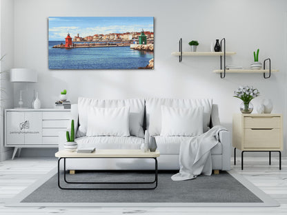 Diamond Painting - Piran Havn - Slovenien