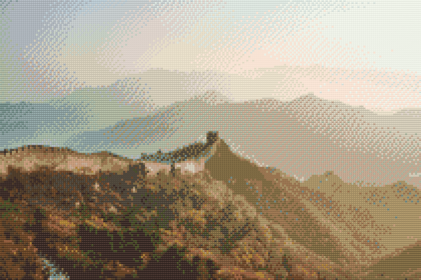 Diamond Painting - Den Kinesiske Mur