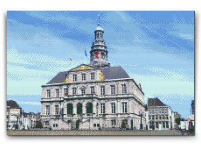 Diamond Painting - Rådhuset Maastricht - Holland