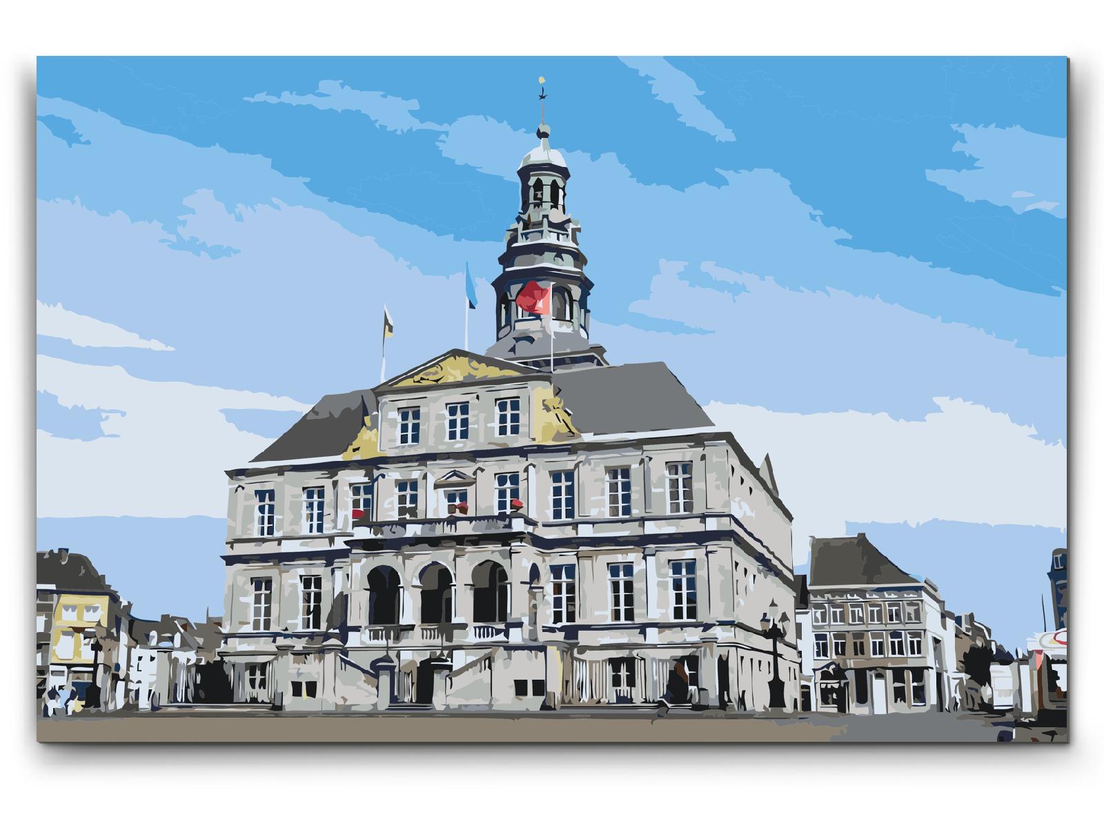 Paint by Numbers - Rådhuset Maastricht - Holland
