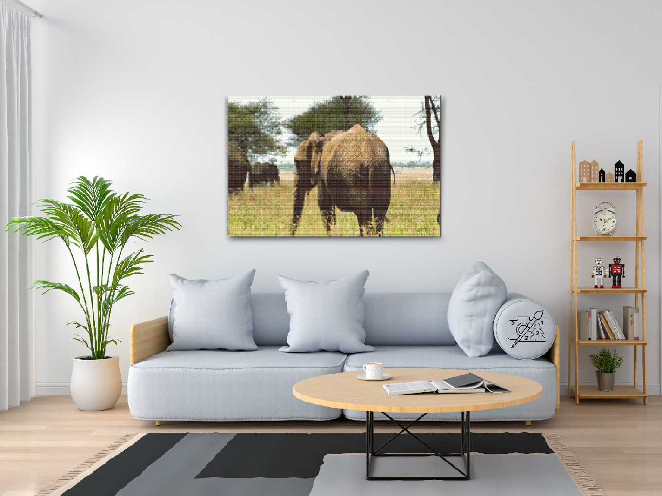 Diamond Painting - Serengeti Nationalpark