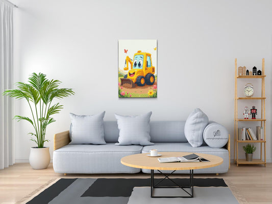Diamond Painting - Børnegravemaskine