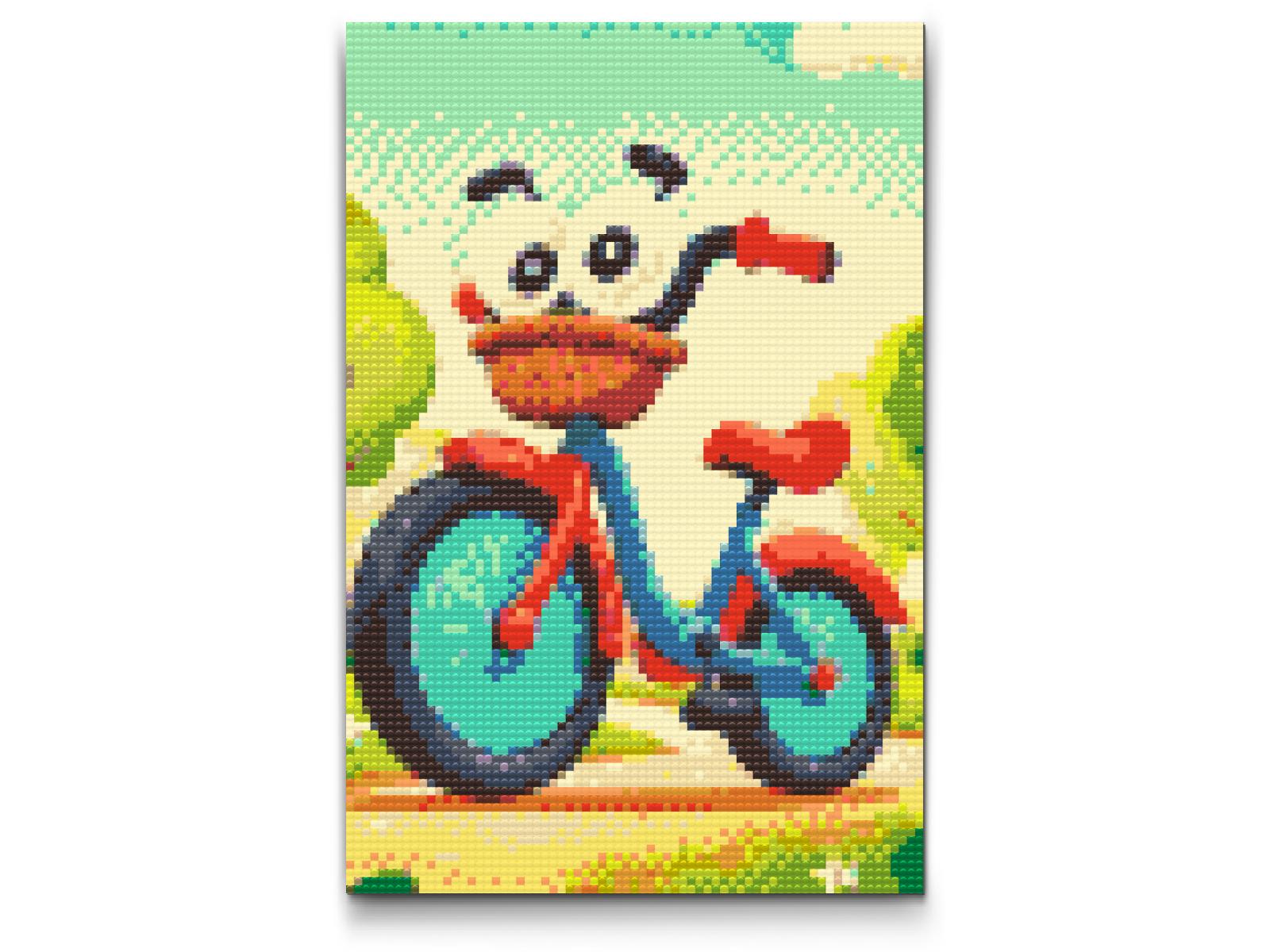 Diamond Painting - Cykel til børn