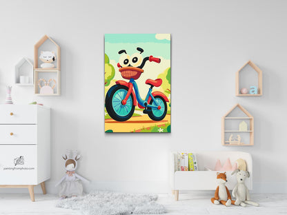 Paint by Numbers - Cykel til børn