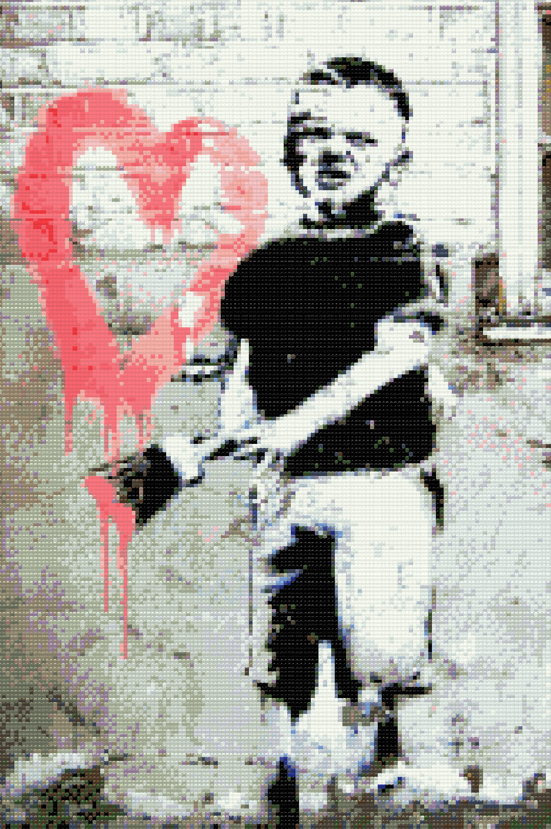 Diamond Painting - Banksy - Dreng