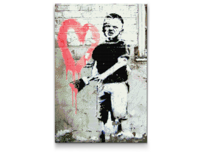 Diamond Painting - Banksy - Dreng
