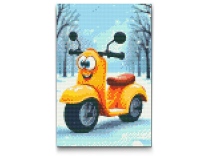 Diamond Painting - Motorcykel til børn
