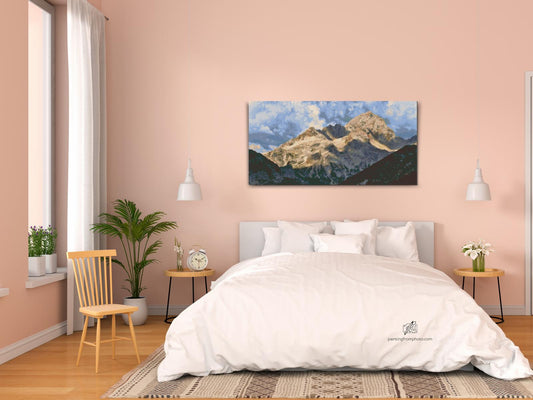 Diamond Painting - Alperne, Mount Triglav - Slovenien